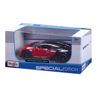  Машинка Maisto Bugatti Chiron Sport 1:24 (31524 black/red) 