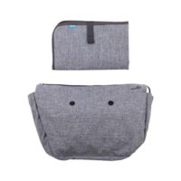 Набір підкладка і сповивальний килимок до сумки Nuvita MyMia, сірий (NV8802GREY) 