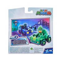  Ігровий набір PJ Masks Герої в масках — Геко проти нічного ніндзі (2 фігурки 2 машинки) (F2841)