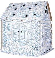  Гра дитяча кімнатна Dream Makers Будиночок для розфарбовування (DOM1C_UA) 