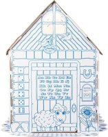  Гра дитяча кімнатна Dream Makers Будиночок для розфарбовування (DOM1C_UA) 