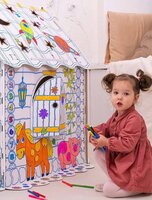  Гра дитяча кімнатна Dream Makers Будиночок для розфарбовування (DOM1C_UA) 