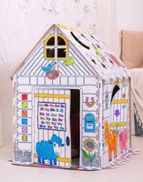  Гра дитяча кімнатна Dream Makers Будиночок для розфарбовування (DOM1C_UA) 