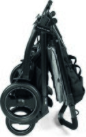  Коляска Peg-Perego Book for Two Cinder сіра (IP05280000GL53RO01) 