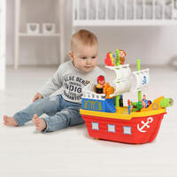 Ігровий набір Kiddieland Піратський корабель із ефектами (038075)