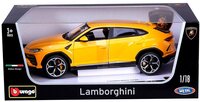  Автомодель Bburago Lamborghini Urus 1:18 Жовта (18-11042Y) 
