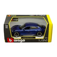 Автомодель Bburago Porsche Taycan Turbo S, 1:24 (18-21098)
