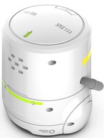  Умный робот AT-Robot с сенсорным управлением и обучающими карточками Белый на украинском языке (AT002-01-UKR) 