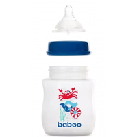 Пляшечка для годування Baboo Морський краб, 150 мл (90405) 