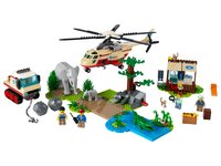Конструктор LEGO City Операція з порятунку диких тварин (60302)