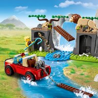 Конструктор LEGO City Позашляховик для порятунку диких тварин (60301)