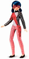  Кукла Miraculous Леди Баг и Супер-Кот в костюме с пайетками - модное превращение Маринетт в Леди Баг 