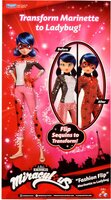  Кукла Miraculous Леди Баг и Супер-Кот в костюме с пайетками - модное превращение Маринетт в Леди Баг 