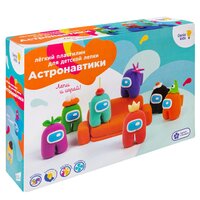  Набір легкого пластиліну Genio Kids Астронавтики 