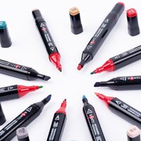  Набір скетч-маркерів SANTI Professional в сумці на спиртовій основі 24 шт (390598) 