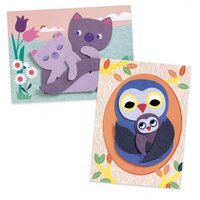 Набір для створення колажу DJECO Обійми (DJ09055)