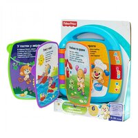 Музична книжка Fisher-Price з віршиками українською (DKK16)