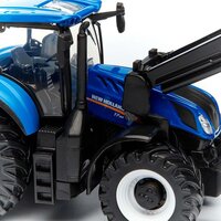 Модель Bburago Трактор Farm New Holland T7.315 з фронтальним навантажувачем, синій (18-31632)