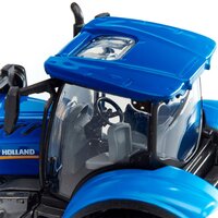 Модель Bburago Трактор Farm New Holland T7.315 з фронтальним навантажувачем, синій (18-31632)