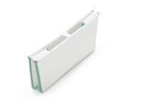 Ванночка для купання Stokke Flexi Bath Aqua з підставкою, бірюзовий (531505)