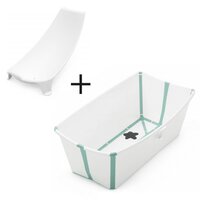 Ванночка для купання Stokke Flexi Bath Aqua з підставкою, бірюзовий (531505)