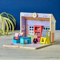  Деревянный игровой набор Peppa Школа Пеппы (07212)