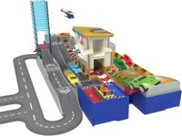 Игровой набор DRIVEN POCKET SERIES Гоночная трасса 2в1, 80 дет. (WH1108Z)