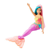 Лялька Barbie Русалка з Дрімтопії з блакитно-рожевим волоссям (GJK07/GJK11)