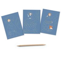 Набір для скретчингу DJECO Вишукані сукні (DJ09707)