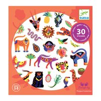 Набір наклейок DJECO Екзотика (DJ09268) 