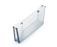 Ванночка для купання Stokke Flexi Bath (прозора) з підставкою, синій (531504)