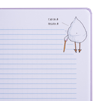 Блокнот Yes А5/128 кл./лін. 7БЦ Гусь-2 сквіш (681827) 