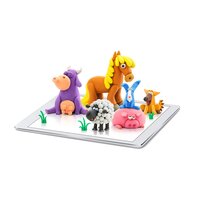 Меганабір пластиліну, що самостійно твердіє, Ліпака Тварини (15012-UA01)