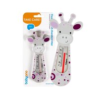 Водний термометр BabyOno Жирафик, білий з фіолетовим (776/02) 