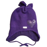 Шапка дитяча зимова Lenne Janely, фіолетова (18376/363/46) 
