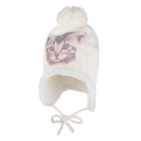 Шапка дитяча зимова Lenne Bess, молочний (19373/001/50) 