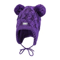 Шапка зимова Lenne Jena для дівчинки, фіолетова (19374/362/50) 