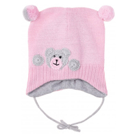 Зимова дитяча шапка Lenne Berni, рожева (19372/176/50) 
