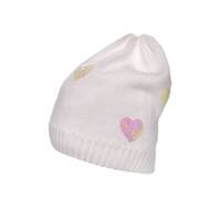 Демісезонна шапка Lenne Nala для дівчинки, біла (20283/001/52) 
