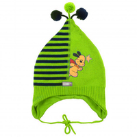 Демісезонна шапка для хлопчика Lenne Falcon, салатова (16248/104/50) 