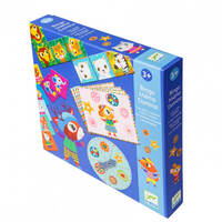 Настільна гра DJECO Маленькі друзі 3 в 1 (DJ08131)