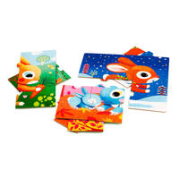 Перші пазли DJECO Зайці  3 шт (DJ07140)