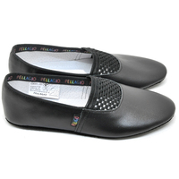 Черные кожаные чешки Pellagio, размер 24 (036/01) 