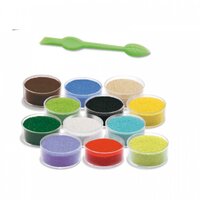 Художній комплект малювання кольоровим піском Djeco Панда і його друзі (DJ08630)