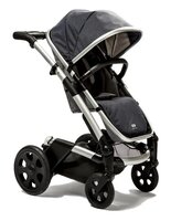 Коляска HeeTee 2в1 MAYFAIR Grey/Blue серый с синим (MF1.N.2P.GBL)