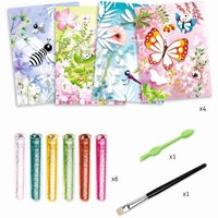 Набор для рисования DJECO Блестящие бабочки (DJ09503)