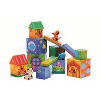 Набір кубиків з картону DJECO Кубанімо (DJ09102)