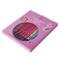 Набір фломастерів-пензлів двосторонніх DJECO Дівчата, 10 шт. (DJ08802)