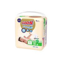 Підгузки GOO.N Premium Soft для дітей вагою 4-8 кг, розмір S, унісекс, 18 шт. (4902011862218)