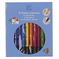 Набір фломастерів-пензлів двосторонніх DJECO Класика 10 шт (DJ08800)
